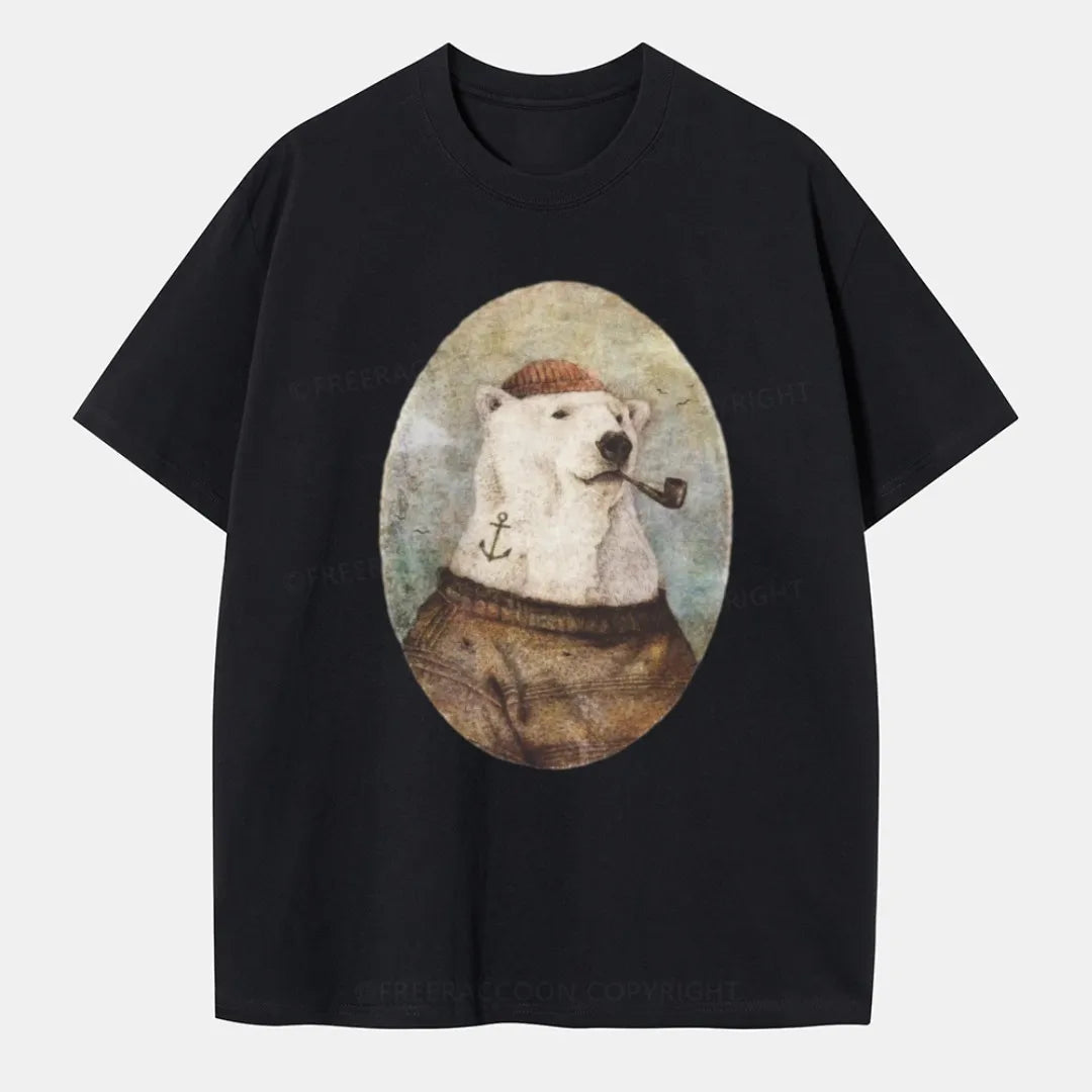 Vintage Tattoo Bear Classic T-Shirt