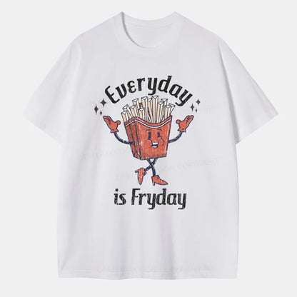 Vintage Everyday Is Fryday Classic T-Shirt