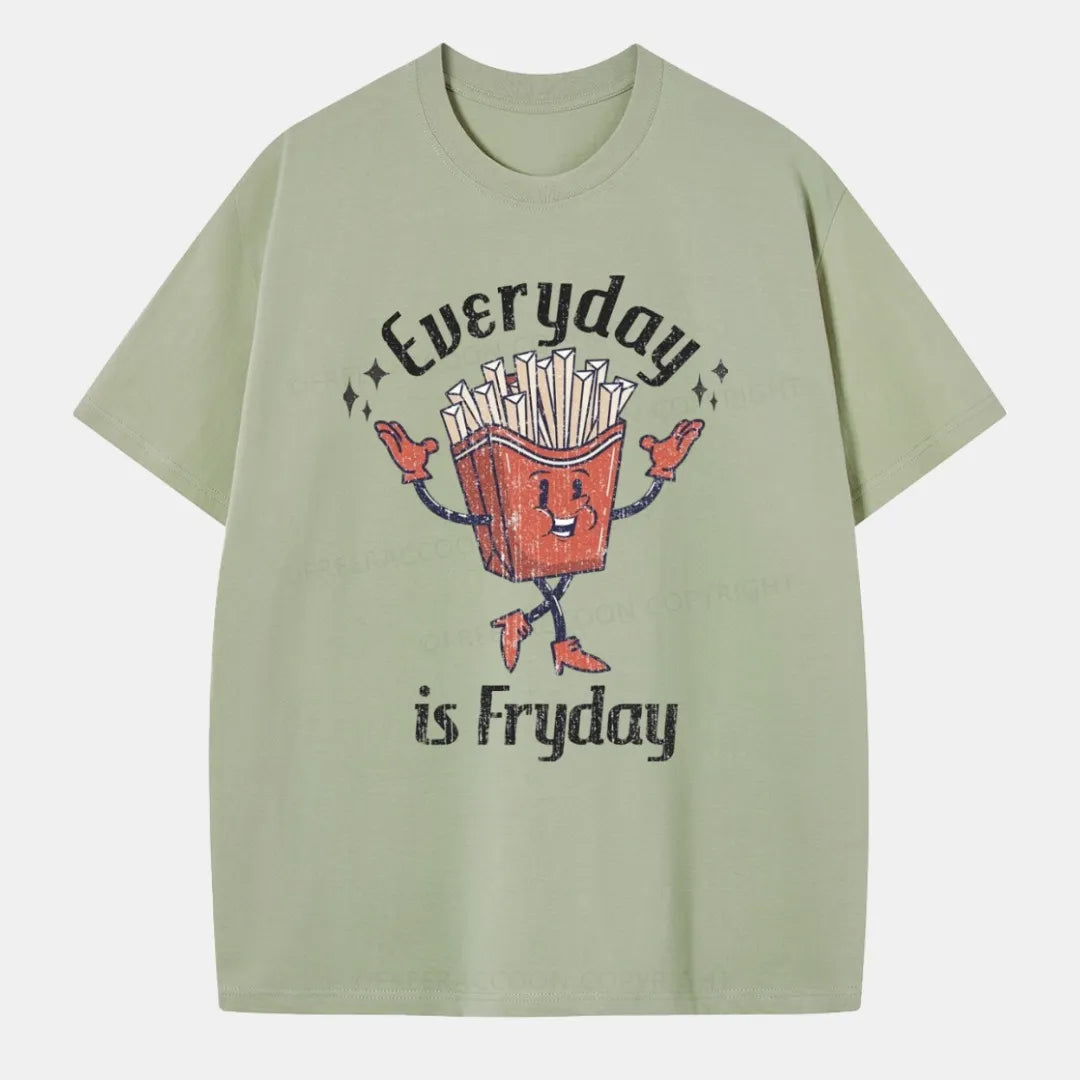 Vintage Everyday Is Fryday Classic T-Shirt