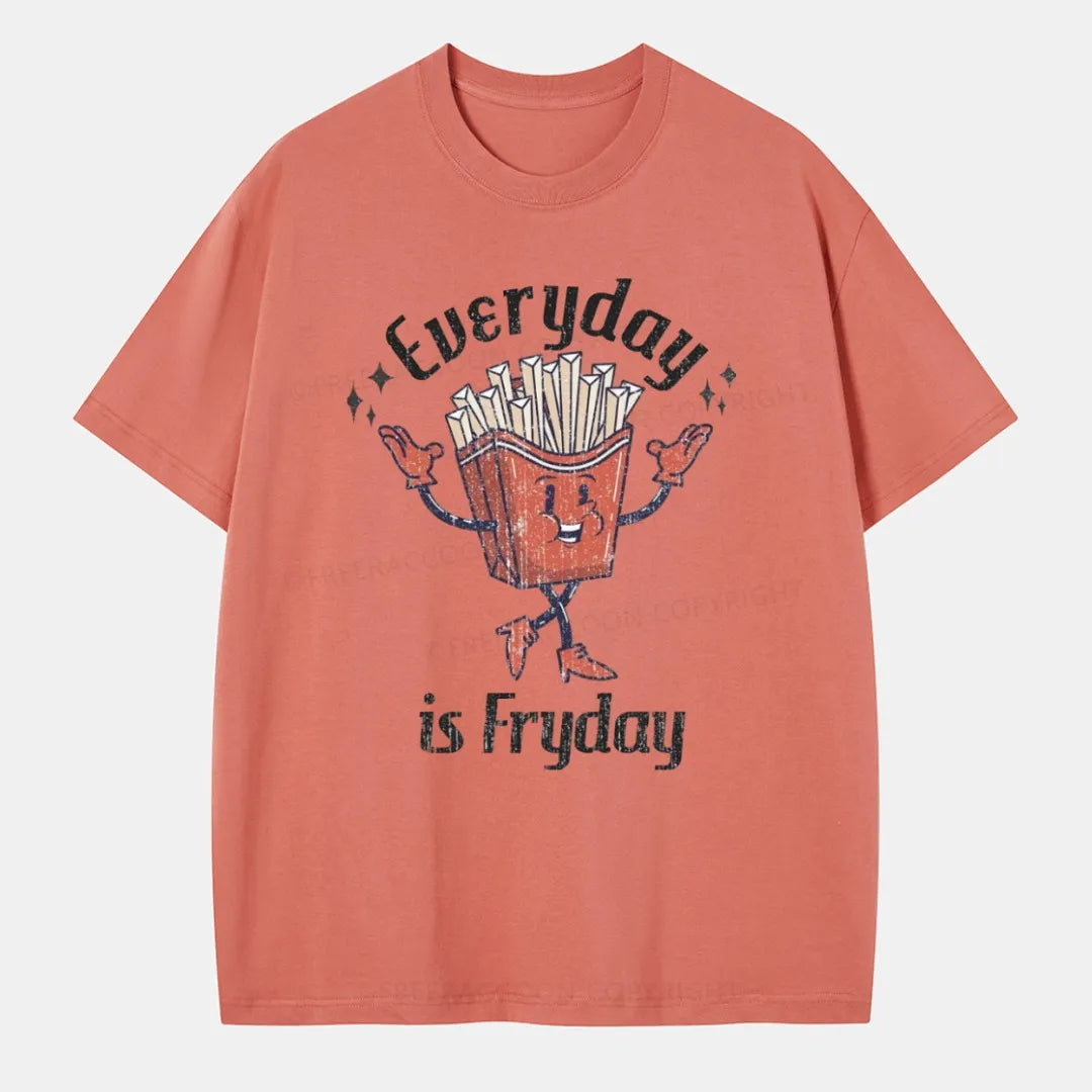 Vintage Everyday Is Fryday Classic T-Shirt