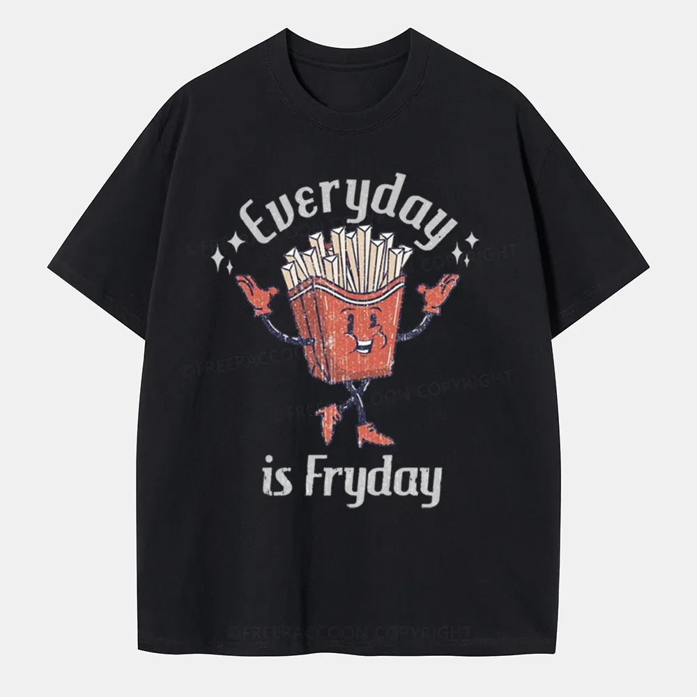 Vintage Everyday Is Fryday Classic T-Shirt