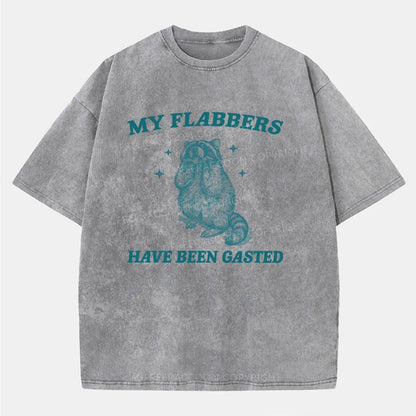 Vintage My Flabbers Have Been Gasted Washed T-Shirt