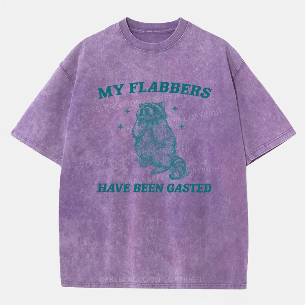 Vintage My Flabbers Have Been Gasted Washed T-Shirt