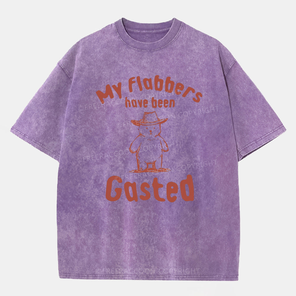 Vintage My Flabbers Have Been Gasted Washed T-Shirt