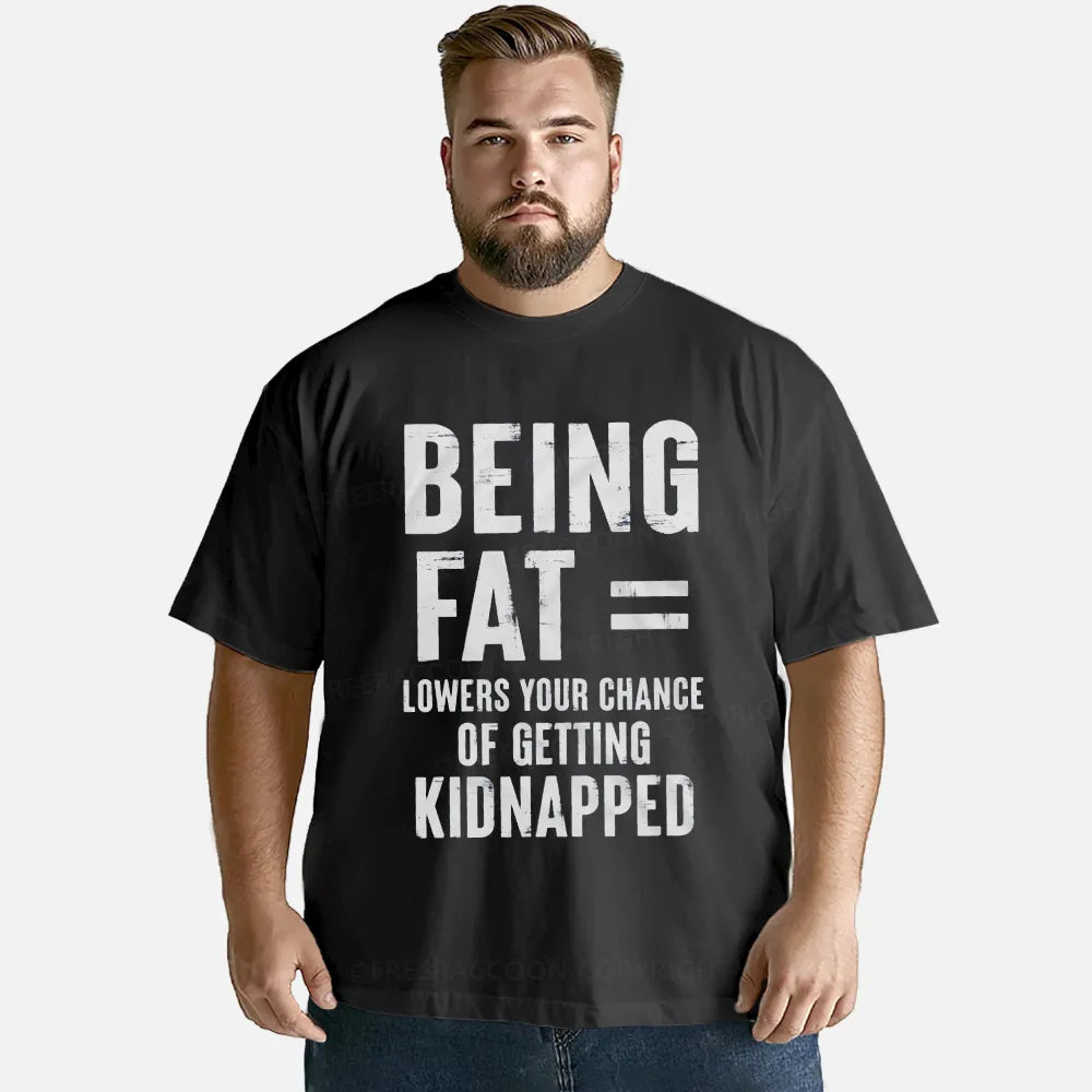 Vintage Being Fat Funny Classic T-Shirt