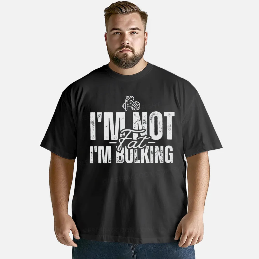 Vintage I'M Not Fat, I'M Bulking Classic T-Shirt