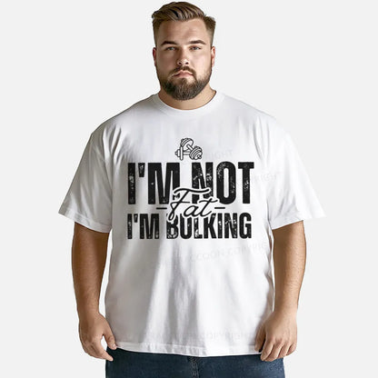 Vintage I'M Not Fat, I'M Bulking Classic T-Shirt