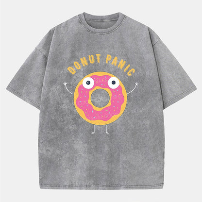 Vintage Donut Panic Washed T-Shirt