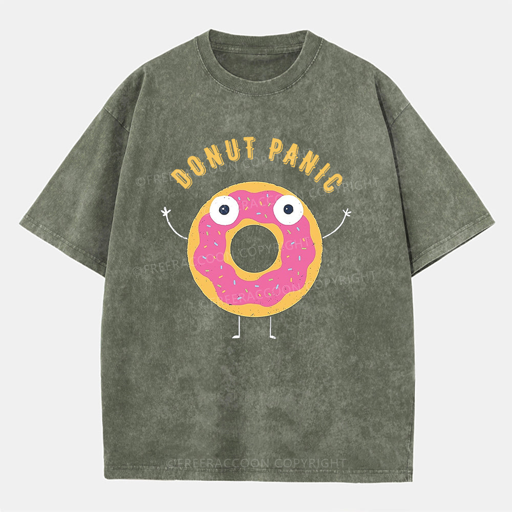 Vintage Donut Panic Washed T-Shirt