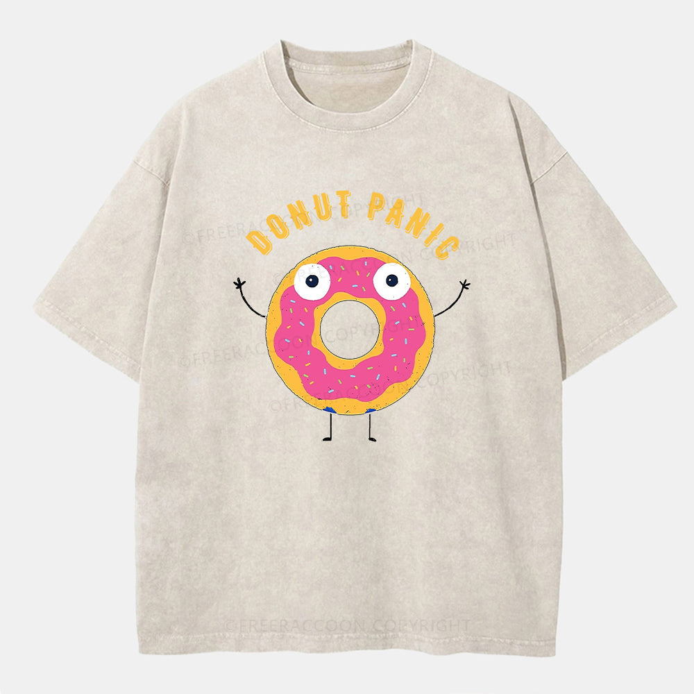 Vintage Donut Panic Washed T-Shirt