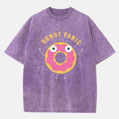 Vintage Donut Panic Washed T-Shirt