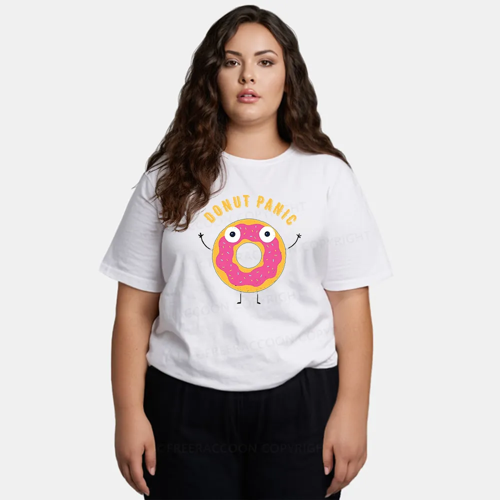 Vintage Donut Panic Classic T-Shirt