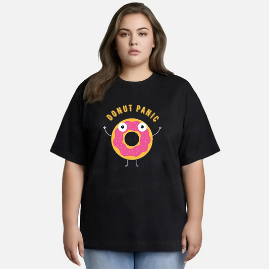 Vintage Donut Panic Classic T-Shirt