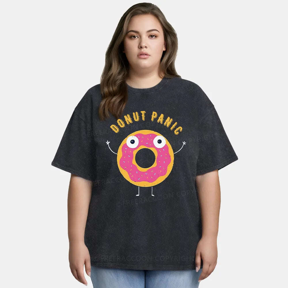 Vintage Donut Panic Washed T-Shirt