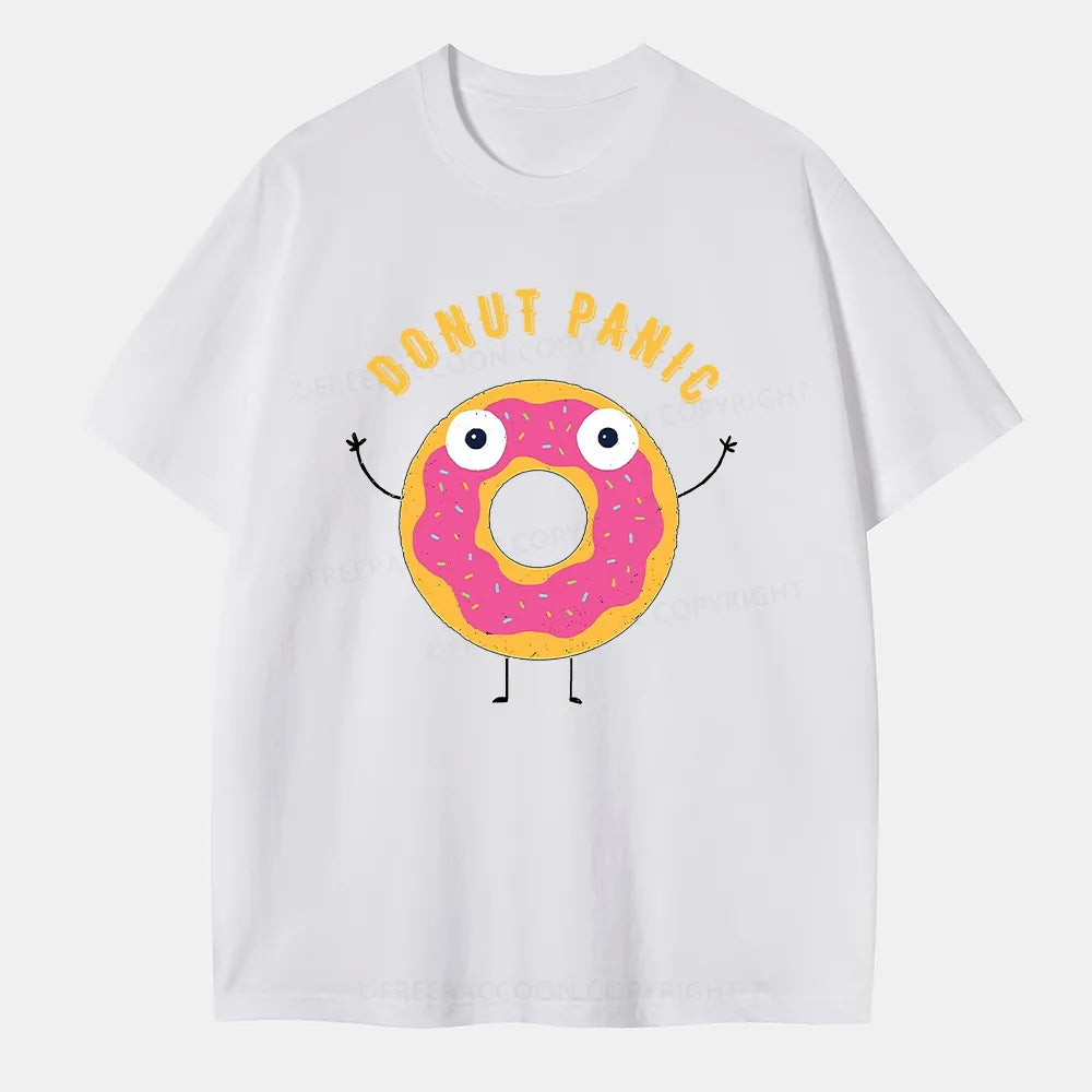 Vintage Donut Panic Classic T-Shirt