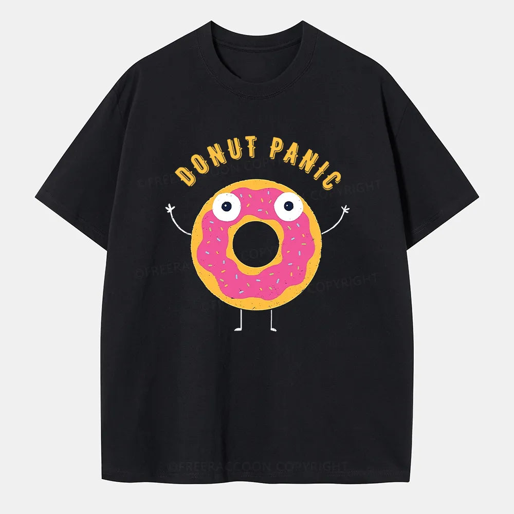 Vintage Donut Panic Classic T-Shirt