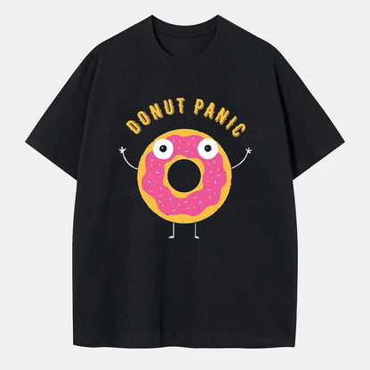 Vintage Donut Panic Classic T-Shirt