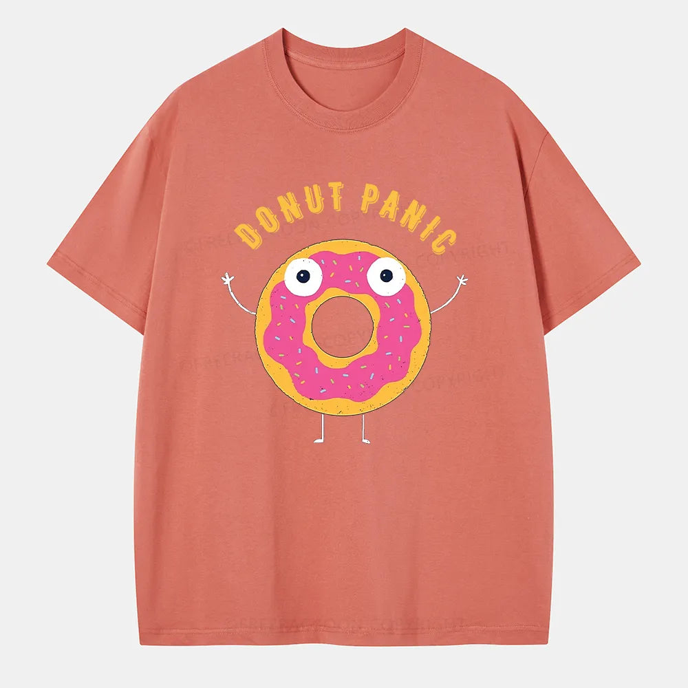 Vintage Donut Panic Classic T-Shirt