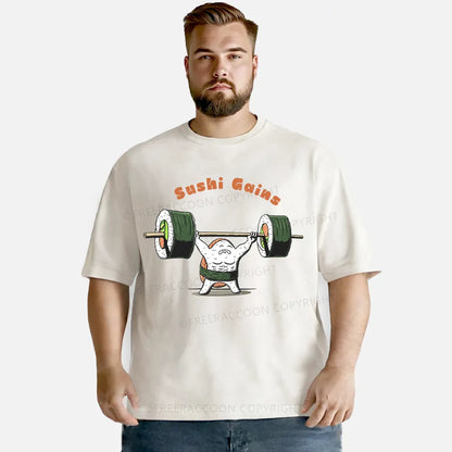 Vintage Sushi Gains Washed T-Shirt