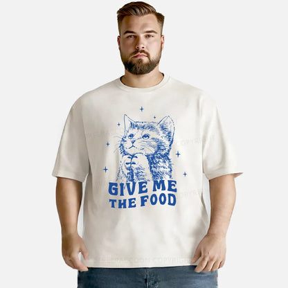 Vintage Give Me The Food Washed T-Shirt