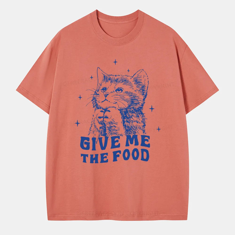 Vintage Give Me The Food Classic T-Shirt