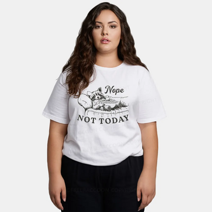 Vintage Nope Not Today Classic T-Shirt