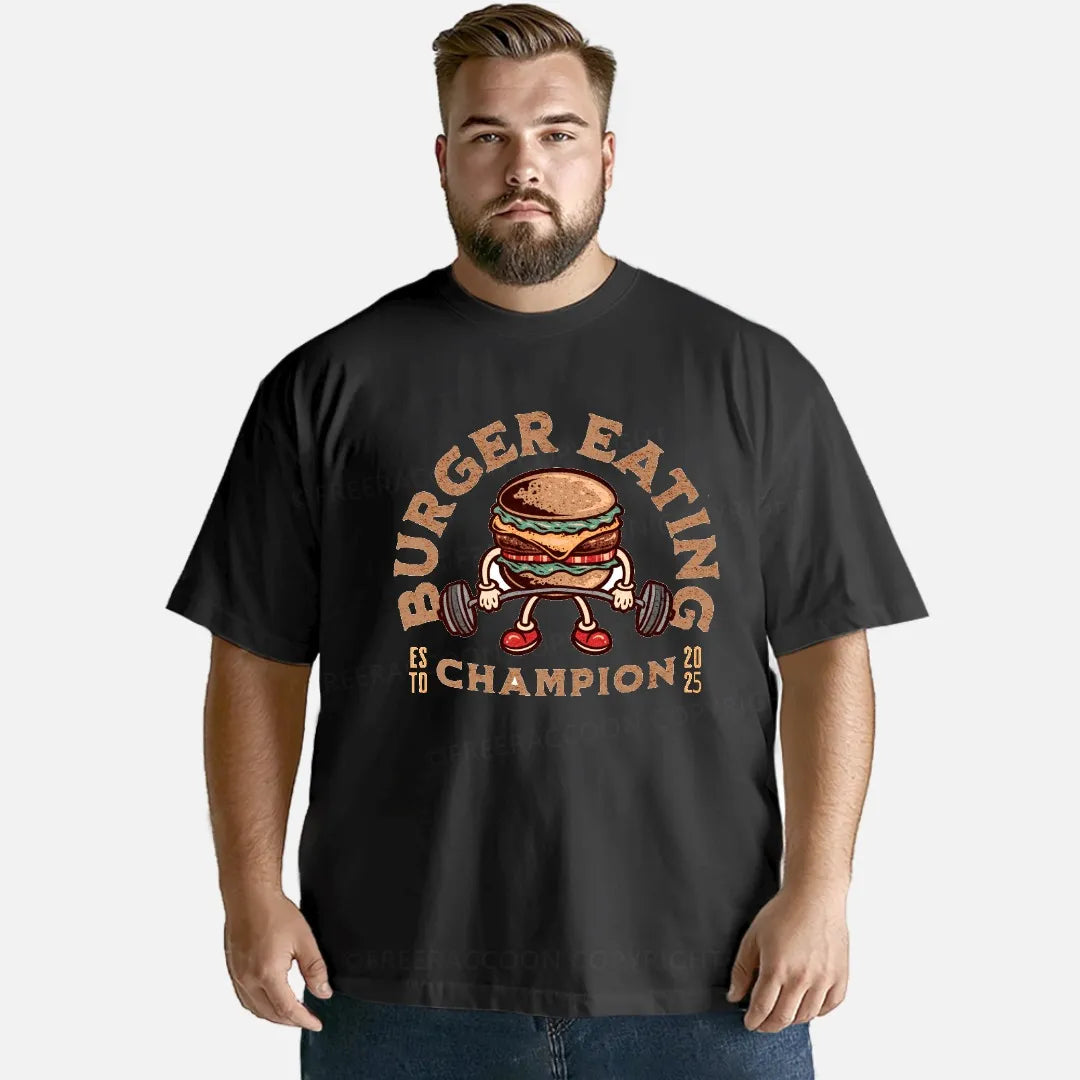 Vintage Burger Eating Champion Classic T-Shirt