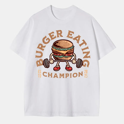 Vintage Burger Eating Champion Classic T-Shirt