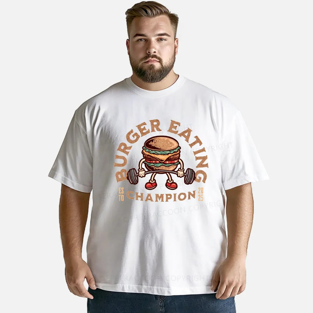 Vintage Burger Eating Champion Classic T-Shirt