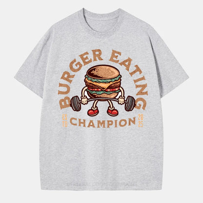 Vintage Burger Eating Champion Classic T-Shirt