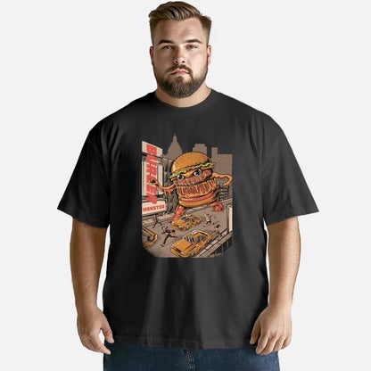 Vintage Burger Monster Classic T-Shirt