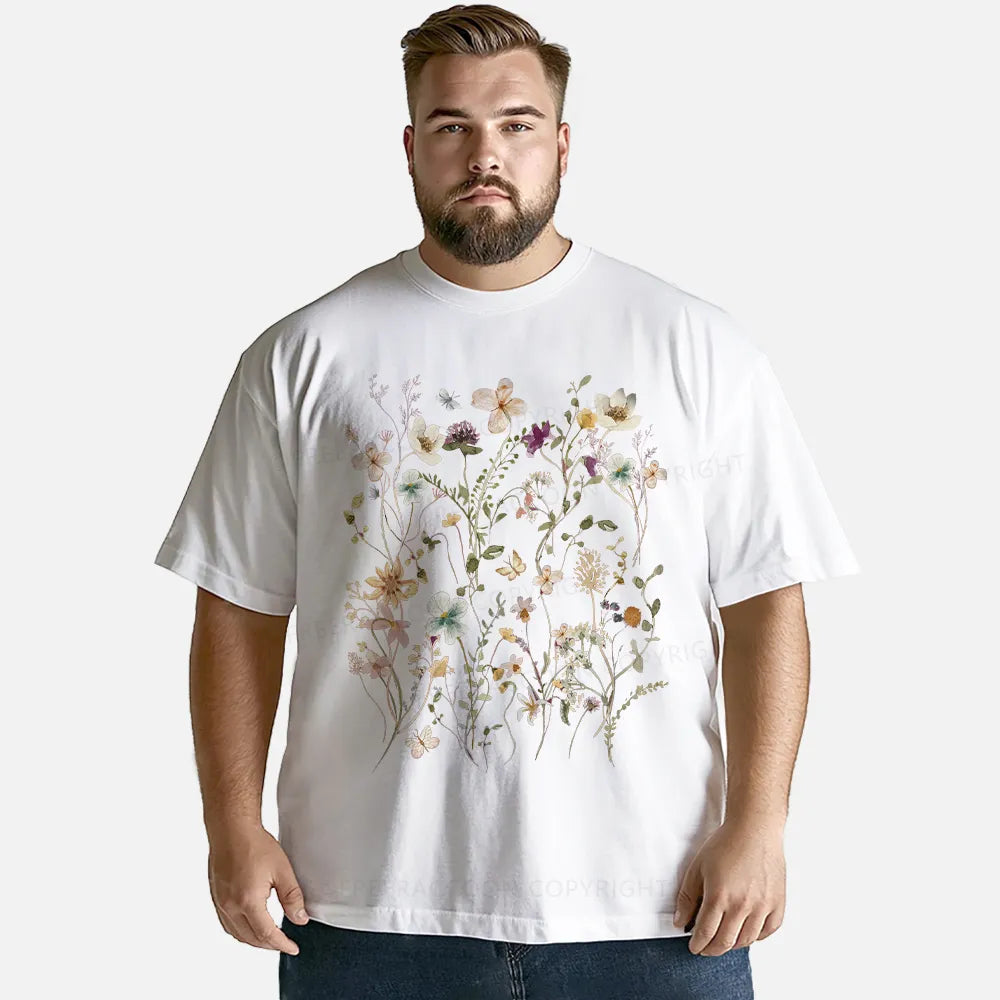 Vintage Boho Wildflowers Classic T-Shirt