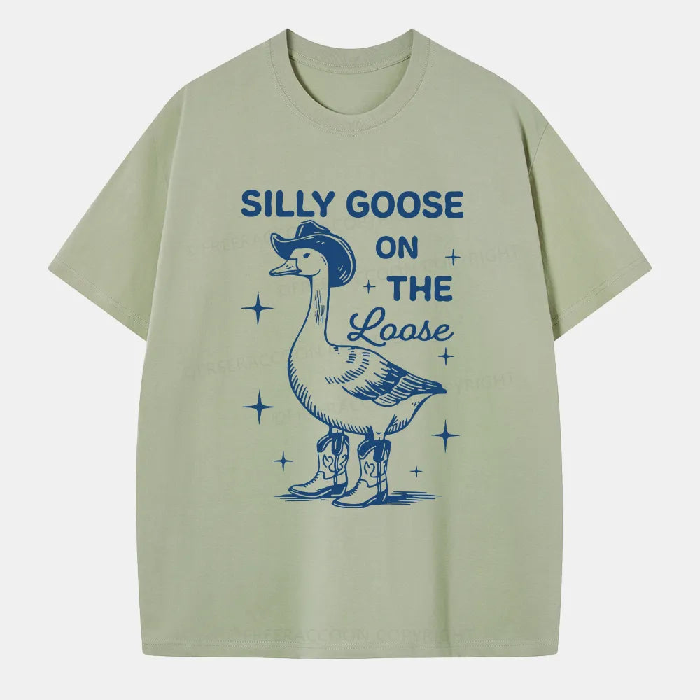 Vintage Goose On The Loose Classic T-Shirt