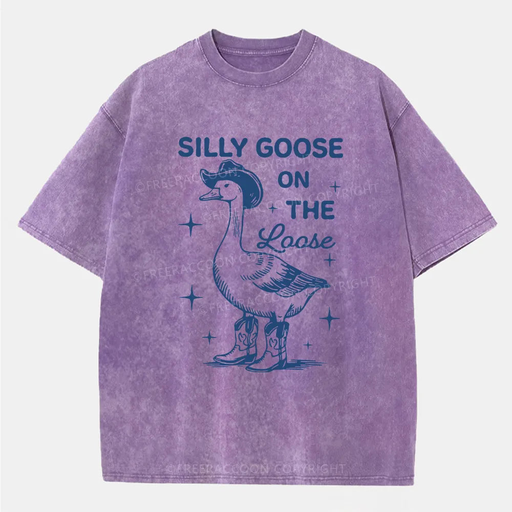 Vintage Goose On The Loose Washed T-Shirt