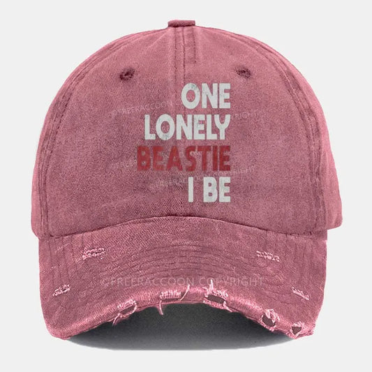 Vintage One Lonely Beastie I Be Ripped Washed Cap