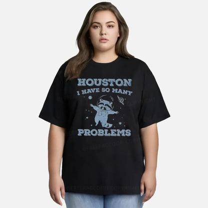 Vintage Houston I Have So Many Problems Space Humor Classic T-Shirt