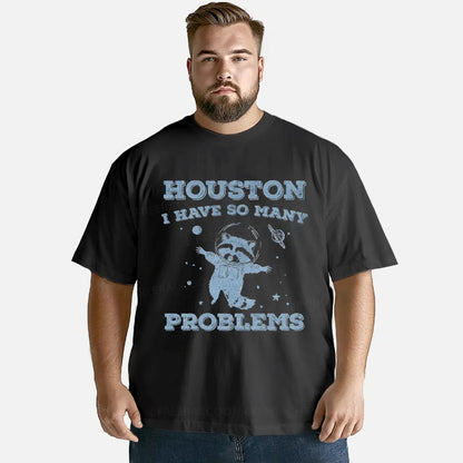 Vintage Houston I Have So Many Problems Space Humor Classic T-Shirt