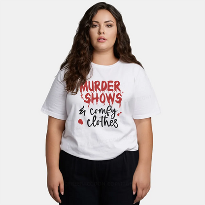 Vintage Murder Shows Comfy Classic T-Shirt