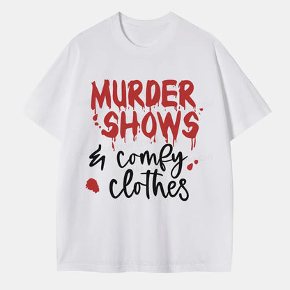 Vintage Murder Shows Comfy Classic T-Shirt