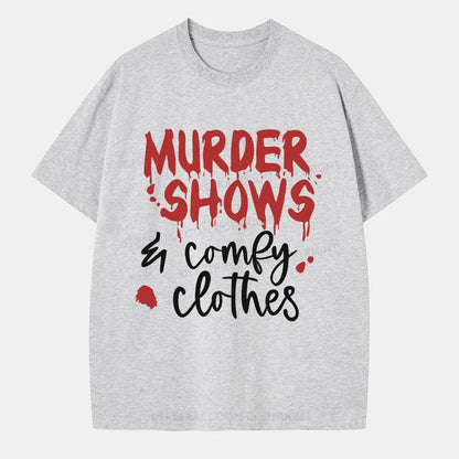 Vintage Murder Shows Comfy Classic T-Shirt