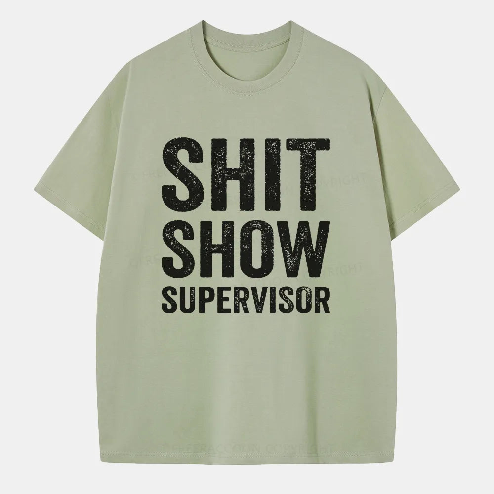 Vintage Shit Show Supervisor Classic T-Shirt