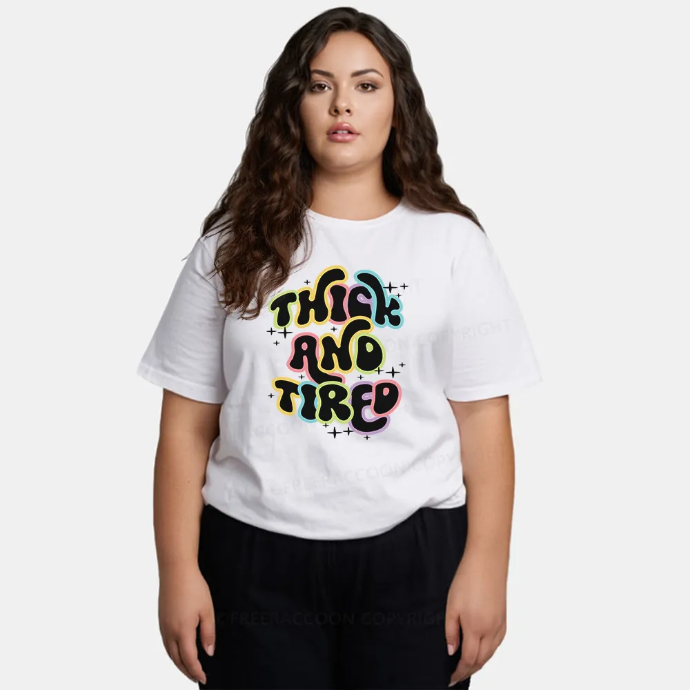 Vintage Thick And Tired Classic T-Shirt