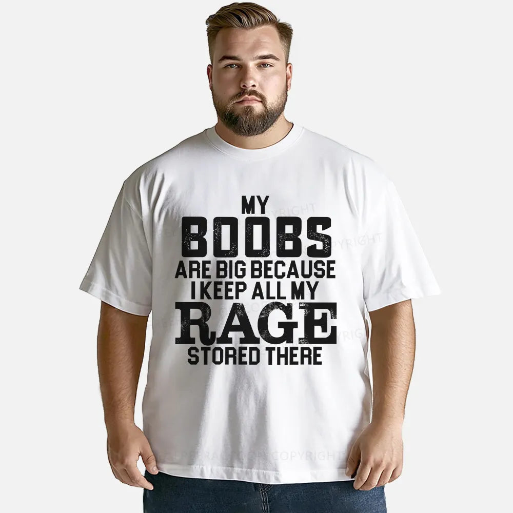 Vintage My Boobs Are Big Classic T-Shirt