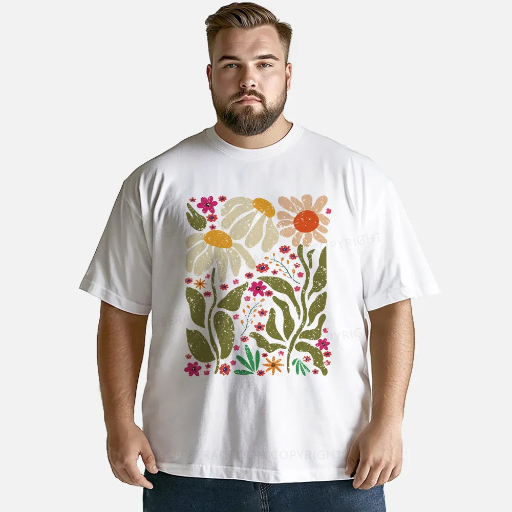 Vintage Hippie Flower Classic T-Shirt