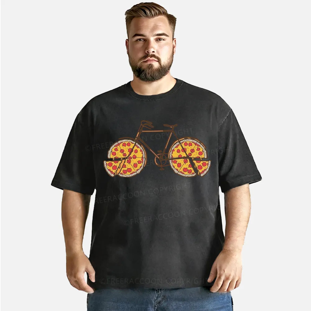 Vintage Pedal And Pizza Washed T-Shirt