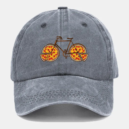 Vintage Pedal And Pizza Washed Cap