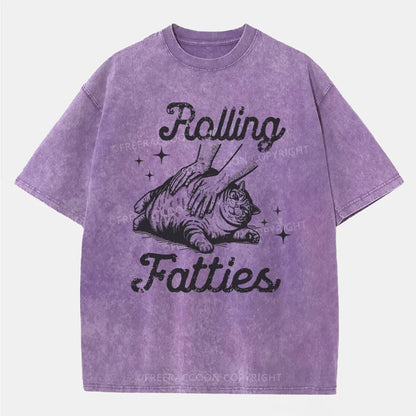 Vintage Rolling Fatties Washed T-Shirt