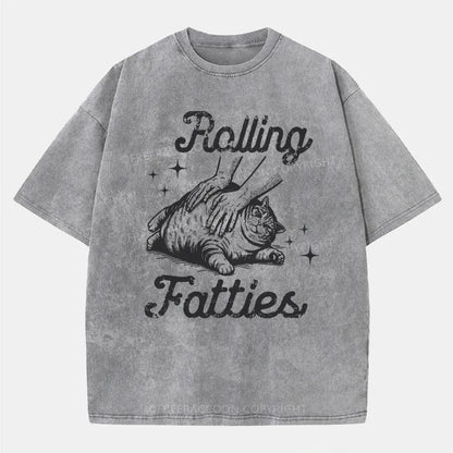 Vintage Rolling Fatties Washed T-Shirt