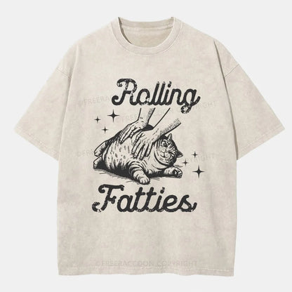 Vintage Rolling Fatties Washed T-Shirt