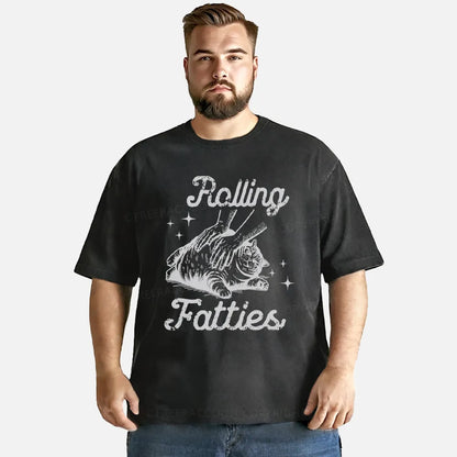 Vintage Rolling Fatties Washed T-Shirt